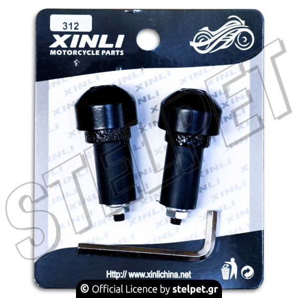 Αντίβαρα τιμονιού Xinli 312 μαύρα
